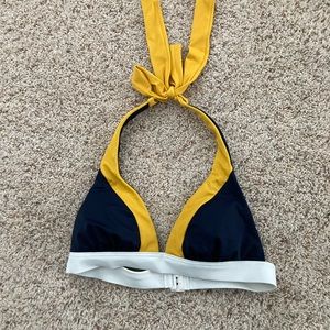 Boden Colorblock Bikini Top